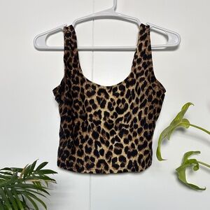 Leopard Print Women's Top